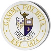 Greekgear Gamma Phi Beta Circle Crest – Shield Decal
