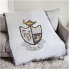 Greekgear Gamma Phi Beta Full Color Crest Afghan Blanket Throw
