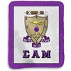 Greekgear Sigma Alpha Mu Sherpa Lap Blanket