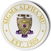 Sigma Alpha Mu Circle Crest – Shield Decal