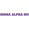 Sigma Alpha Mu Long Window Sticker