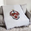 Triangle Full Color Crest Afghan Blanket Throw