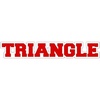 Triangle Long Window Sticker