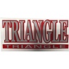 Triangle Name Over Name Sticker