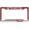 Triangle Year License Plate Frames