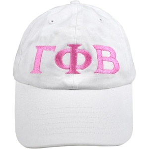 Gamma Phi Beta Greek Letter Hat(White)