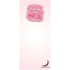 Greekgear Gamma Phi Beta Watercolor Long Notepad
