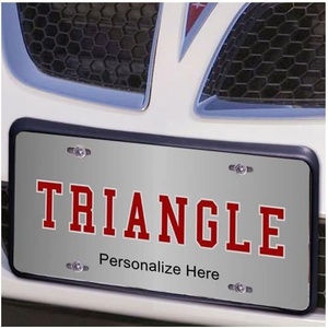 Triangle Lettered License Cover