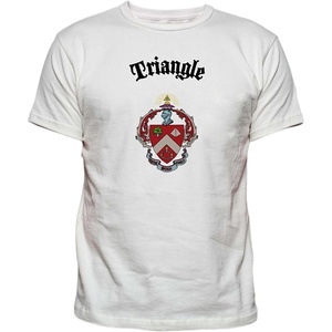 Triangle Vintage Crest T-Shirt(White)