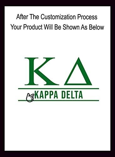 image:imageKappa Delta Custom Sticker Personalized Green