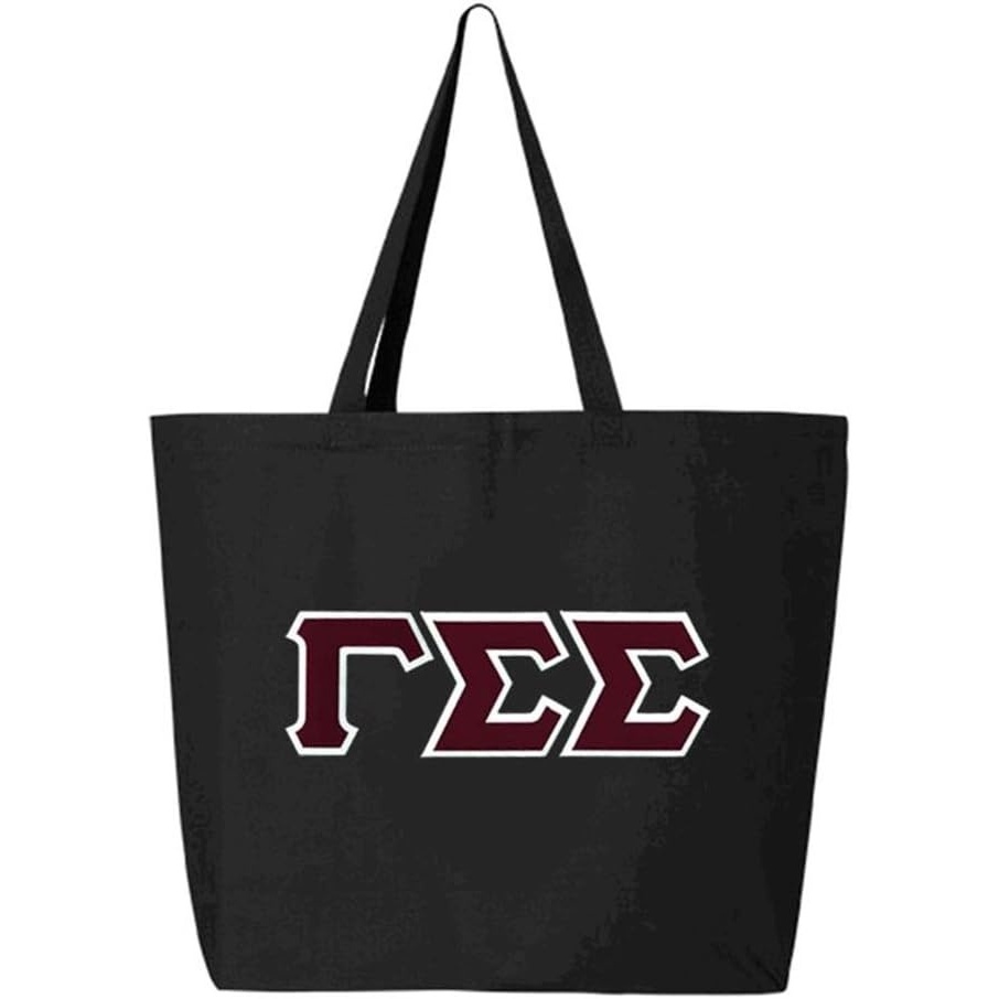 image:imageGamma Sigma Sigma Jumbo Canvas Tote