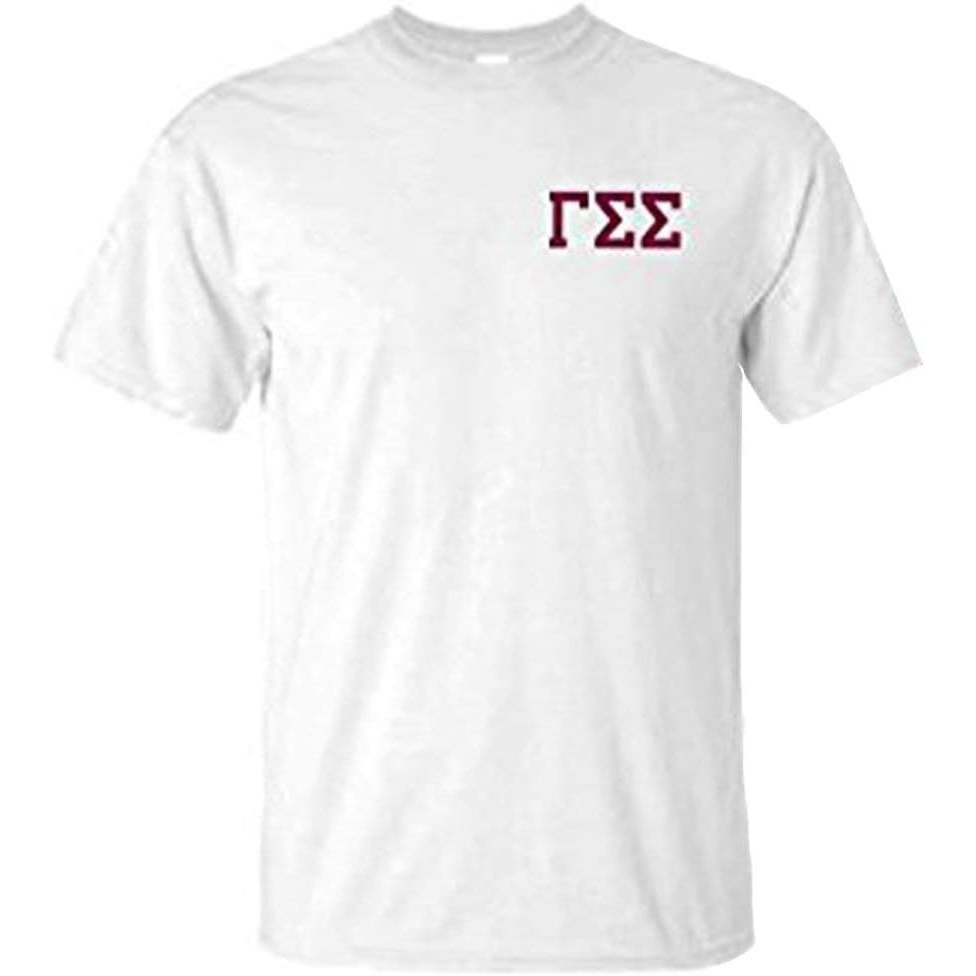 image:imageGamma Sigma Sigma World Famous Crest TeeWhite