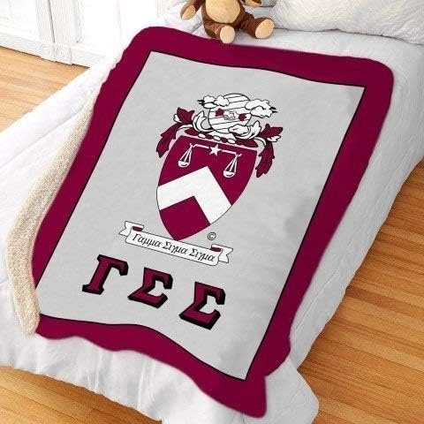 image:imageGreekgear Gamma Sigma Sigma Sherpa Lap Blanket