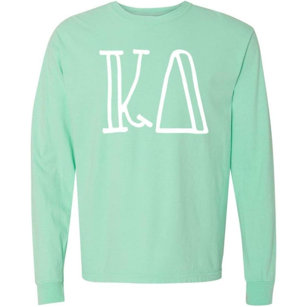 image:imageGreekgear Kappa Delta Greek Long Sleeve TShirtIsland Reef