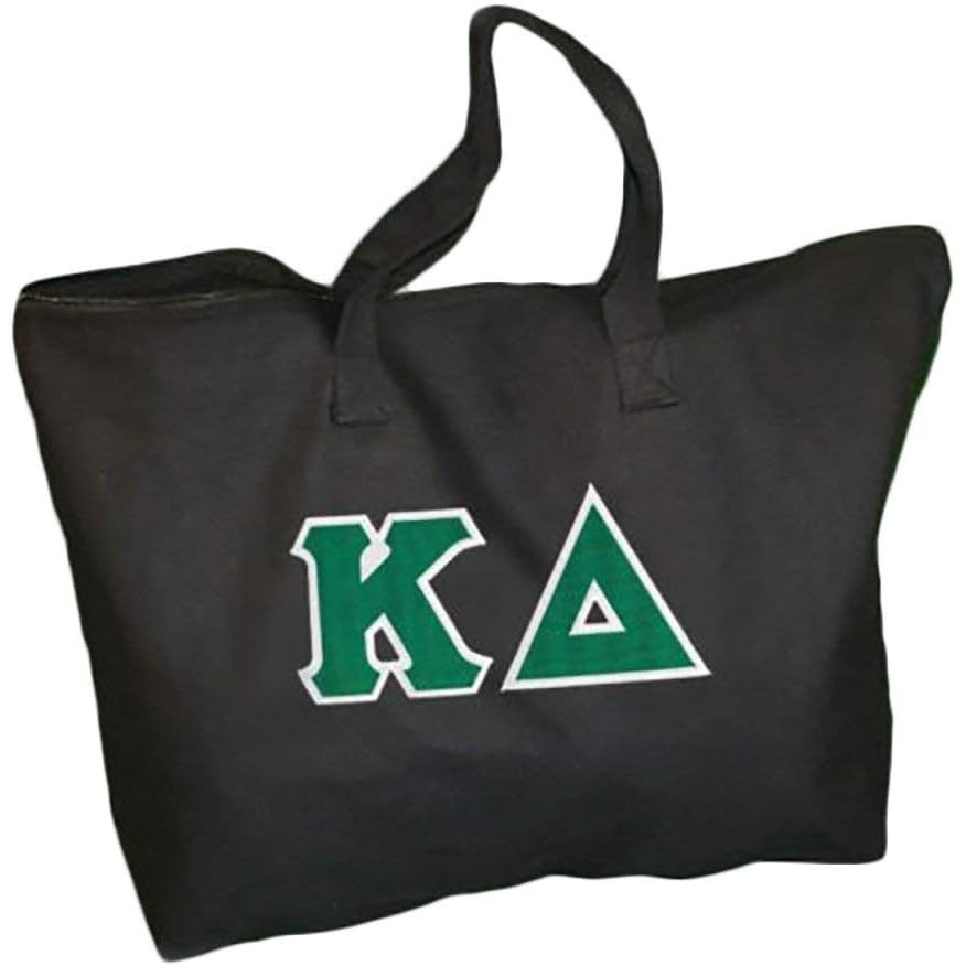 image:imageGreekgear Kappa Delta Lettered Tote BagBlack