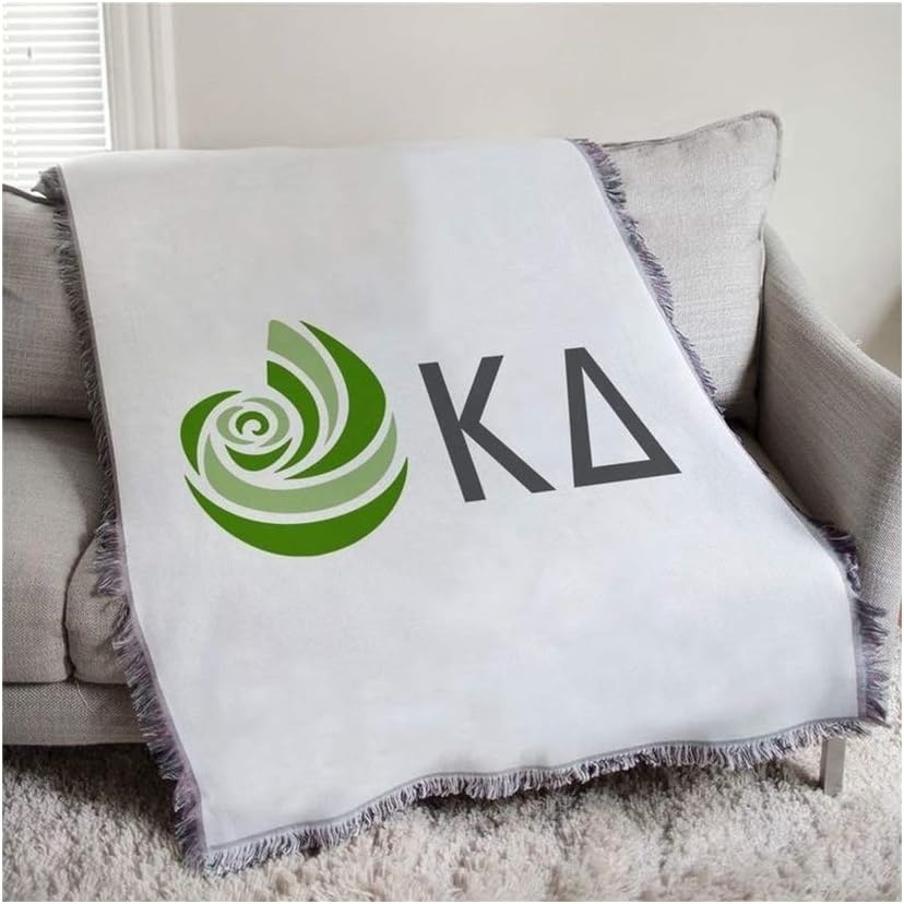 image:imageGreekgear Kappa Delta Mascot Afghan Blanket Throw