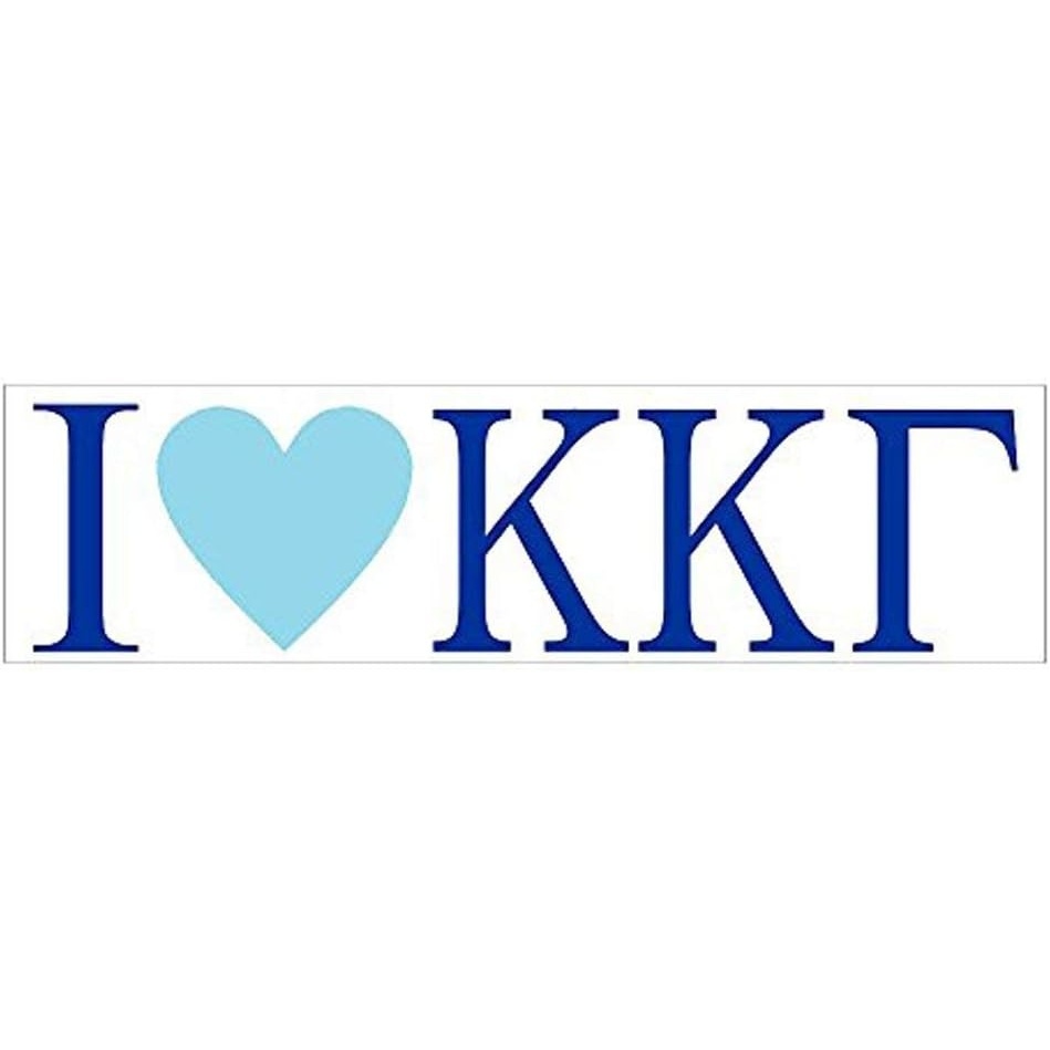 image:imageI Love Kappa Kappa Gamma Bumper Sticker