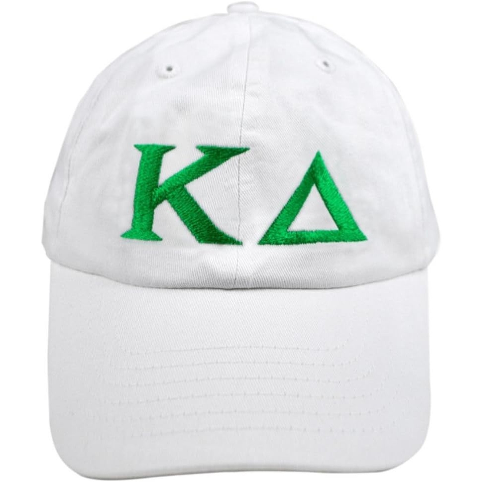 image:imageKappa Delta Greek Letter HatWhite