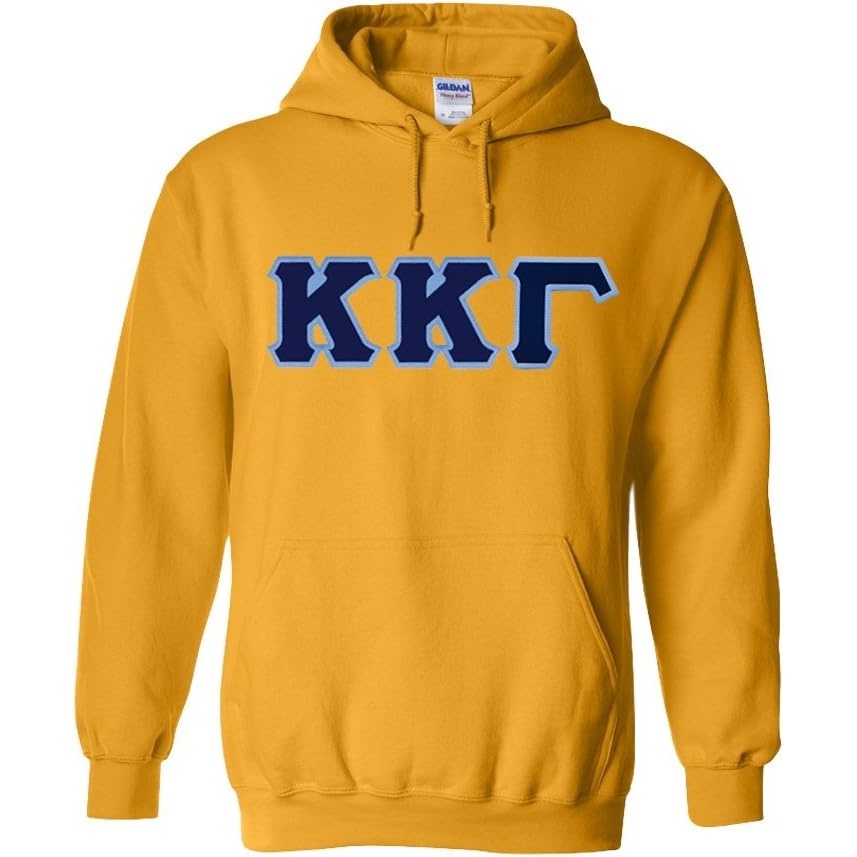image:imageKappa Kappa Gamma Lettered Hooded SweatshirtAthletic Gold