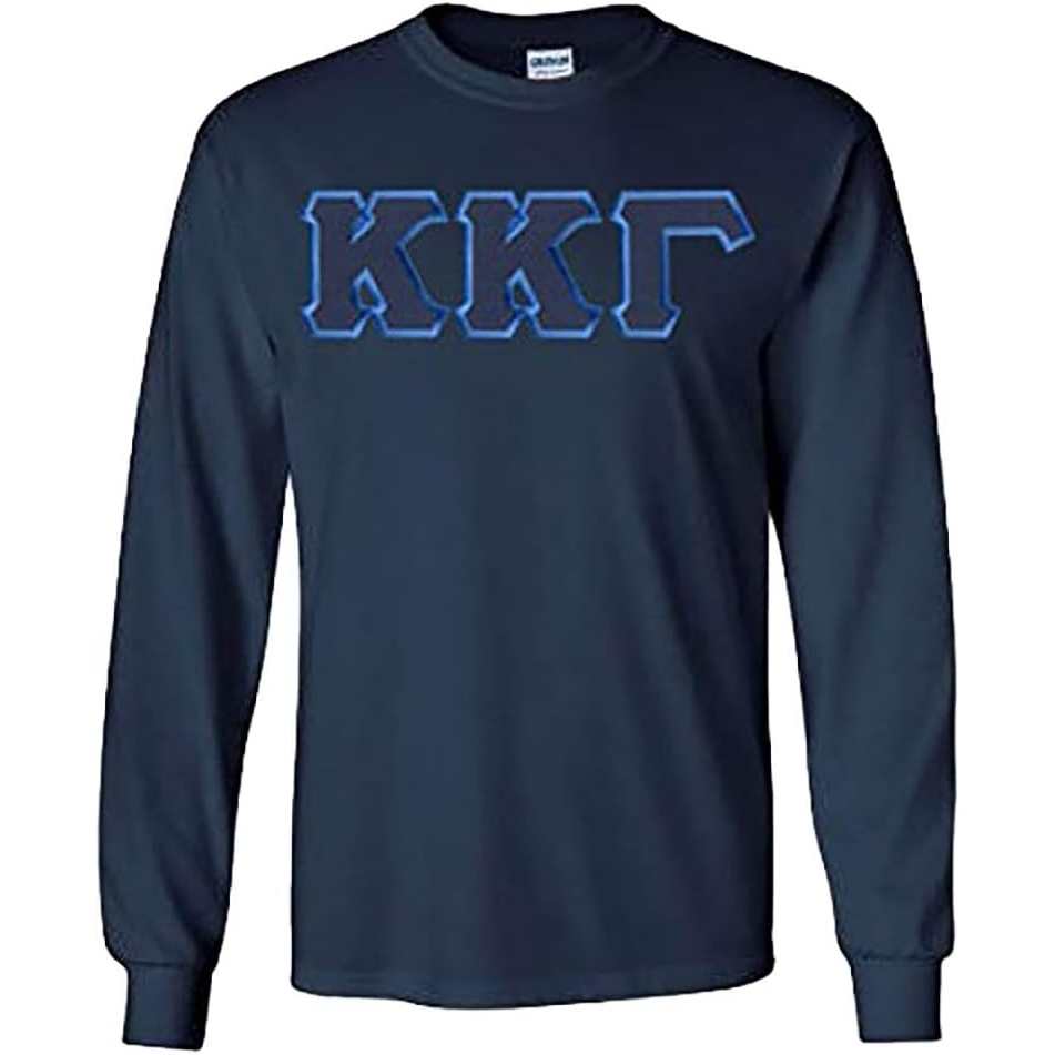 image:imageKappa Kappa Gamma Lettered Long Sleeve TeeNavy Blue