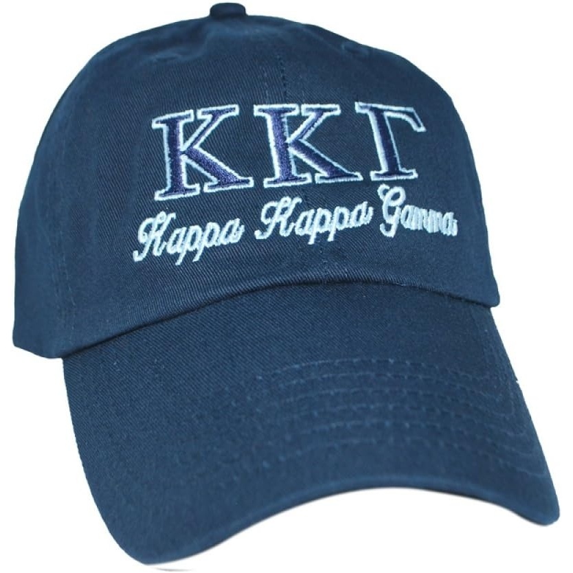 image:imageKappa Kappa Gamma Script CapNavy