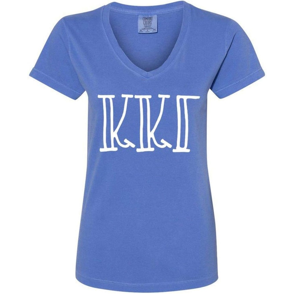 image:imageKappa Kappa Gamma VNeck TShirtFlo Blue