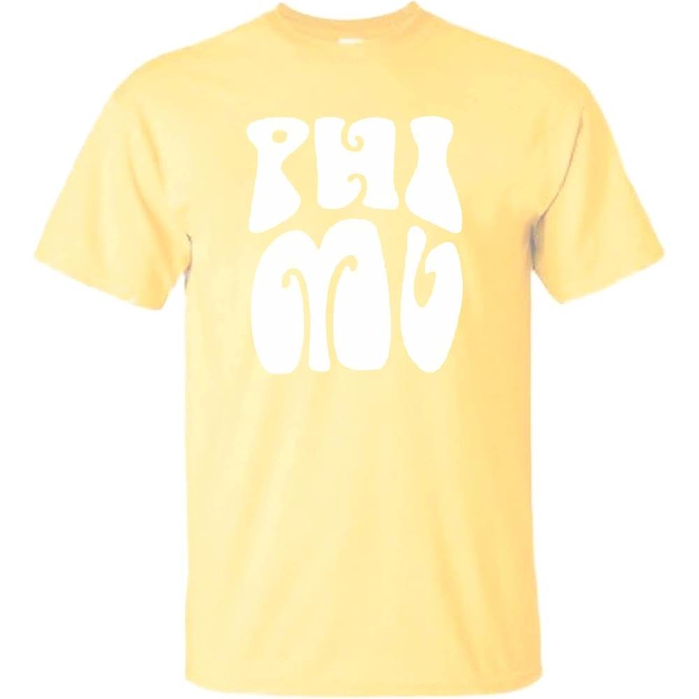 image:imagePhi Mu Sorority Shag TShirtMaize