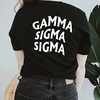 Gamma Sigma Sigma Social Tee(Black)