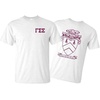 Gamma Sigma Sigma World Famous Crest Tee(White)