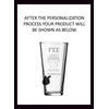 Greekgear Gamma Sigma Sigma Mixing Glass Transparent