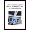 Kappa Kappa Gamma Lettered License Cover