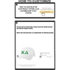 Personalized Kappa Delta Greek Line Hat(White)