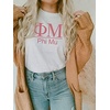 Phi Mu Heavyweight T-Shirt(White)