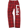 Gamma Sigma Sigma Pajamas Flannel Pant(Red/White)
