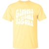 Gamma Sigma Sigma Sorority Shag T-Shirt(Maize)