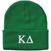 Greekgear Kappa Delta Greek Letter Knit Cap Kelly Green