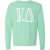 Greekgear Kappa Delta Greek Long Sleeve T-Shirt(Island Reef)