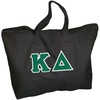 Greekgear Kappa Delta Lettered Tote Bag(Black)