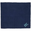 Greekgear Kappa Kappa Gamma Sherpa Blanket Navy Blue w/Light Blue Thread Color