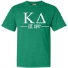Kappa Delta Custom Greek Lettered Short Sleeve T-Shirt(Grass)