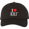 Kappa Kappa Gamma I Love Hat Black