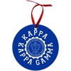 Kappa Kappa Gamma Shield Christmas Ornaments