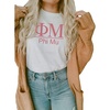 Phi Mu Heavyweight T-Shirt(White)