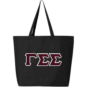 Gamma Sigma Sigma Jumbo Canvas Tote