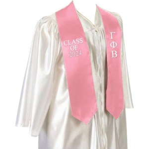 Greekgear Gamma Phi Beta Embroidered Graduation Sash Stole