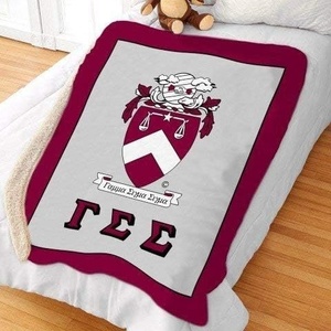 Greekgear Gamma Sigma Sigma Sherpa Lap Blanket