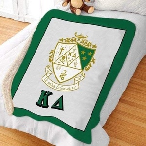 Greekgear Kappa Delta Sherpa Lap Blanket