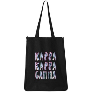 Greekgear Kappa Kappa Gamma Jumbo All In Tote Bag
