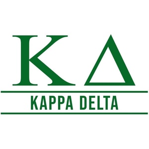 Kappa Delta Custom Sticker – Personalized Green