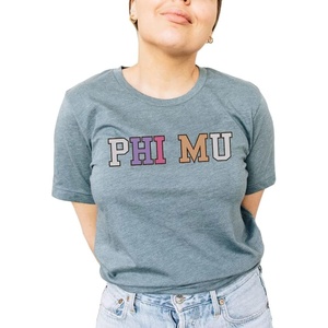 Phi Mu Nickname Tee(Light Blue)